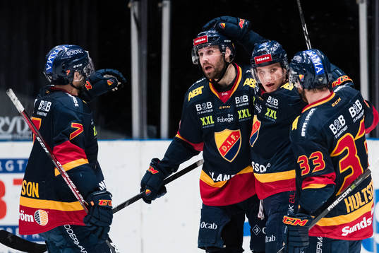 Djurgårdens Jason Garrison, Dick Axelsson  och Linus