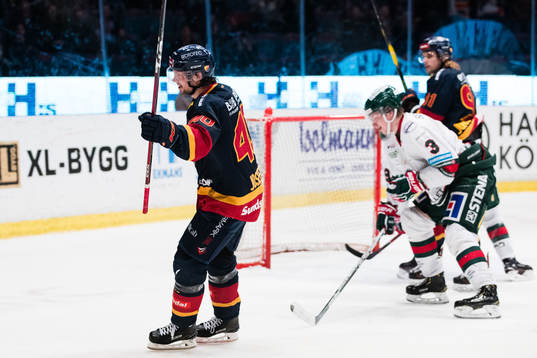 Djurgårdens Jacob Josefson jublar