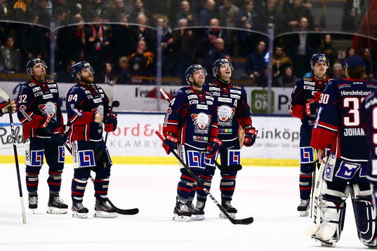 Linköpings Lukas Bengtsson, Jimmy Andersson, Andrew Gordon