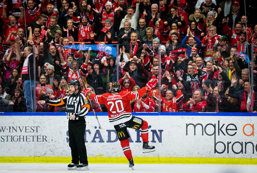 Örebros Marcus Weinstock gör 4-1 och jublar