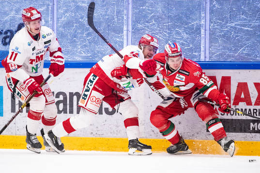 Timrås Henrik Törnqvist och Oskar Drugge och Moras