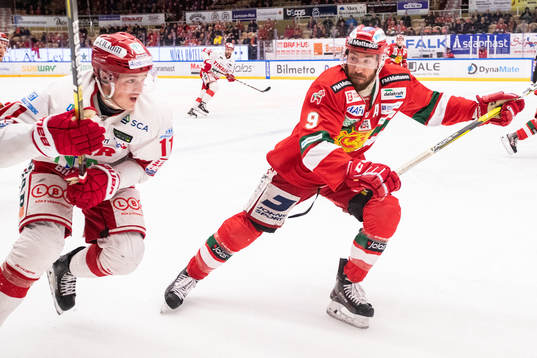 Moras Andrew Rowe och Timrås Henrik Törnqvist