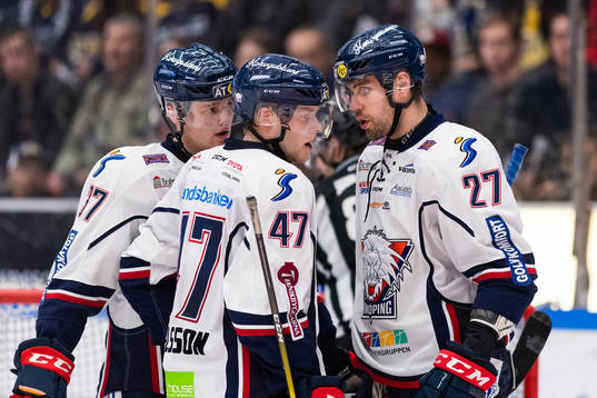 Linköpings Fredrik Karlström, Anton Karlsson och Dan