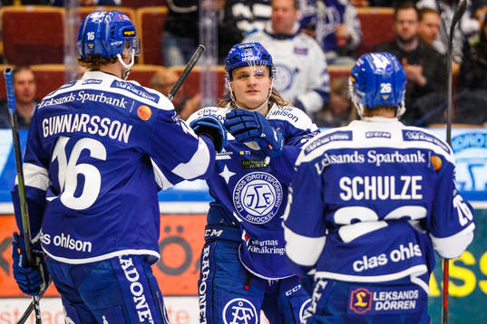 Leksands Anton Karlsson jublar