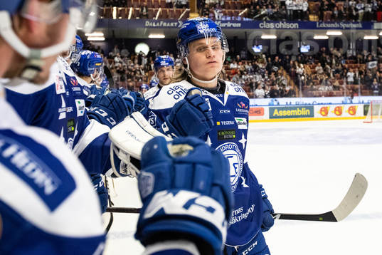 Leksands Anton Karlsson jublar