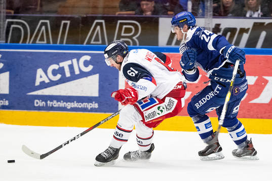 Leksands Thomas Valkvæ Olsen  och Västerviks Emil Wahlberg