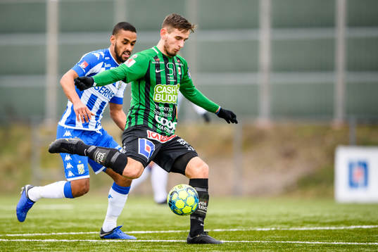 IFK Göteborgs Junes Barny och Varbergs Erion Sadiku