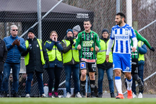 Varbergs Astrit Seljmani  jublar