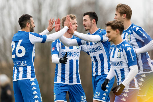 IFK Göteborgs Giorgi Kharaishvili jublar