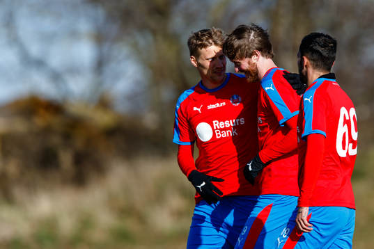 Helsingborgs Rasmus Jönsson jublar efter 2-0