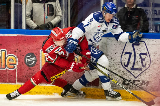 Modos Oscar Hedman och Leksands Lucas Nordsäter