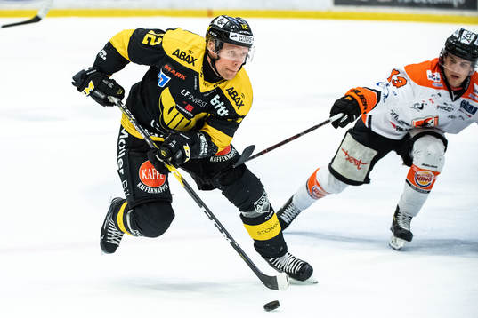 Västerås Fredrik Johansson och Karlskronas Kalle Miketinac