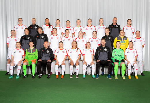  Ida Lyberg, lagledare Katarina Glantz, Julia Welin, Josefine Lyzell, Ilirjana Ademi, Amanda Altheden, Elin Persson, Elin Palklint, lagledare Lars Persson, Rebecka Johnson. Mittenledet från vänster: Louise Hayden, målvaktstränare Emelie Karström, tränare Sven Sjunnesson, Linnéa Jönsson, Mathilda Holmberg, Julia Wolfe, Linda Karlsson, tränare Elias Åkeborg, Vera Ejlertsson, Rebecka Holm. Sittande från vänster: Mathilda Sjöström, Linnéa Hagberg, assisterande tränare Anders Nilsson, Olivia Altheden, Eleonor Hättmark, Emma Bengtsson, huvudtränare Patrik Persson, Anna Mårtensson, Emilia Jönsson.