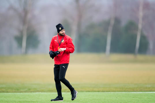 Tränare Andreas Alm