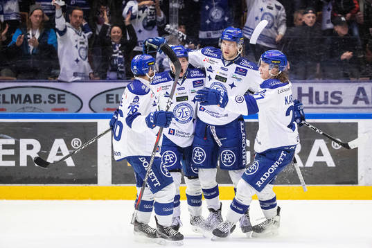 Leksands Daniel Gunnarsson, Anton Karlsson och David