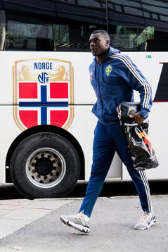 Ken Sema of the Swedish national football team