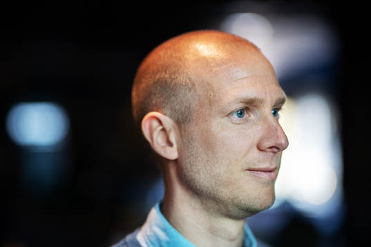 Halmstads Andreas Johansson poserar för ett porträtt