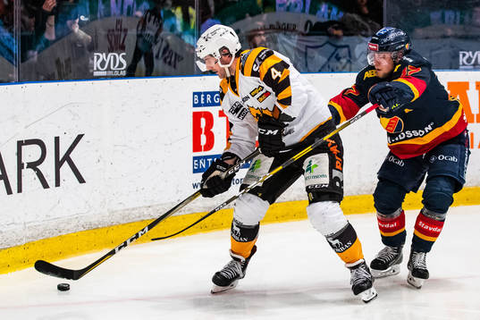 Skellefteås Bud Holloway och Djurgårdens Jesper Pettersson