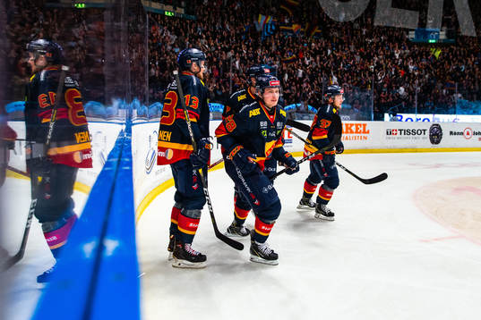 Djurgårdens Petteri Wirtanen, Dennis Svensson och Jesper