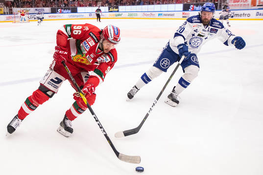 Moras Niki Petti och Leksands Mattias Karlsson