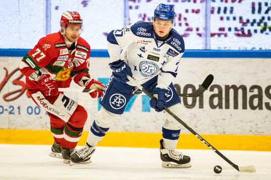 Moras Michael Keränen och Leksands Anton Karlsson