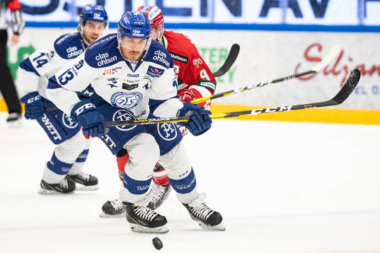 Leksands Jon Knuts och Moras Andrew Rowe