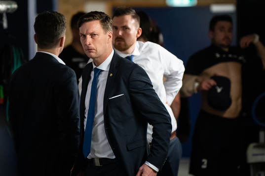 Färjestads tränare Johan Pennerborn