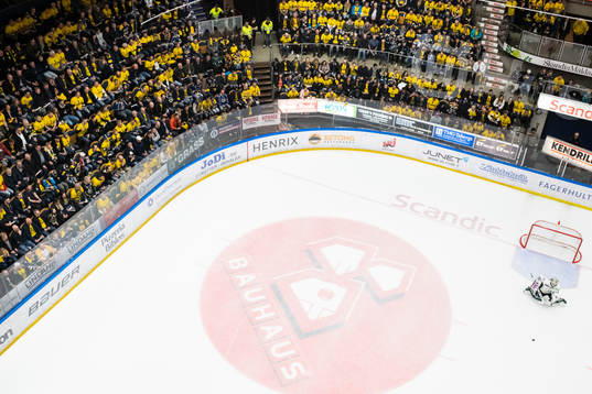 Färjestads målvakt Markus Svensson