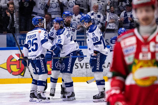 Leksands Linus Persson och Johan Porsberger och Mattias