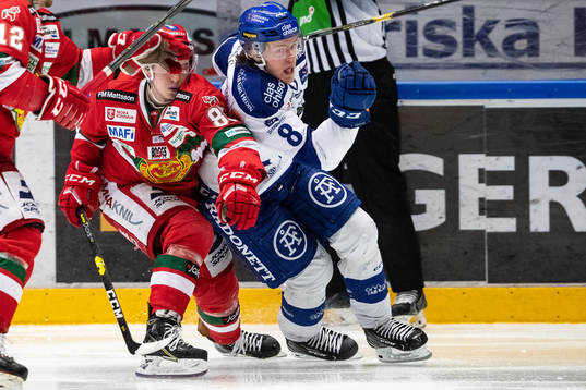 Leksands Filip Johansson och Moras Michael Haga