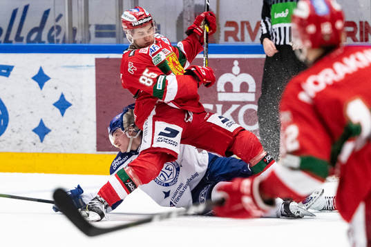 Leksands Lucas Nordsäter och Moras Michael Haga