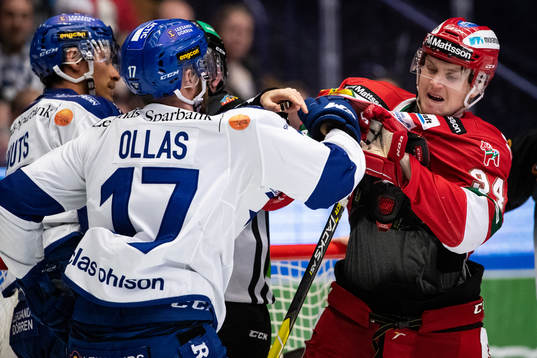 Leksands Jesper Ollas och Moras Sebastian Hartmann