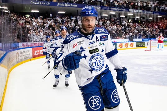 Leksands Jesper Ollas jublar