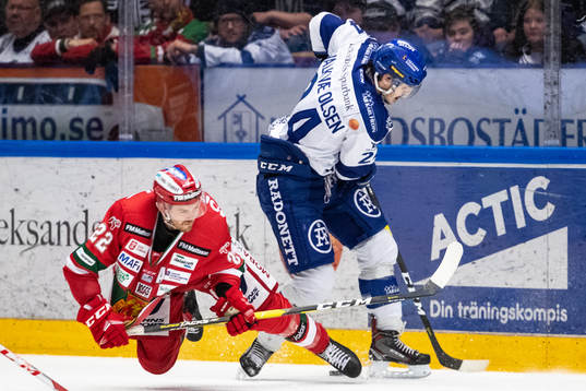 Moras Matt Bailey och Leksands Thomas Valkvæ Olsen