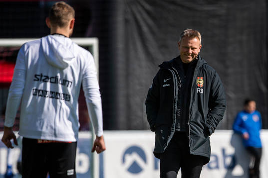 Brommapojkarnas tränare Roberth Björknesjö