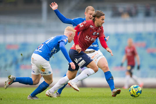 Norrbys Wilhelm Ärlig och Örgrytes Danny Ervik