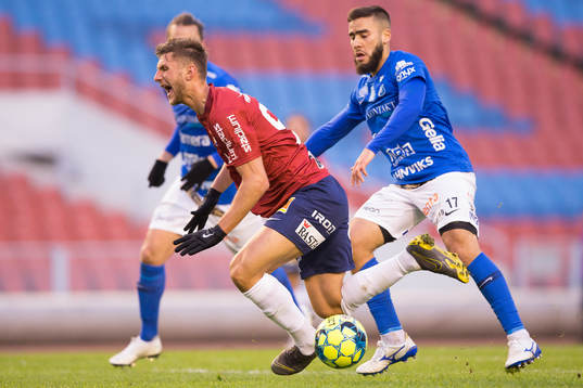 Örgrytes Alibek Aliev faller