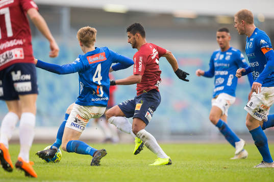 Örgrytes Ailton Almeida mot Norrbys Didric Andersson