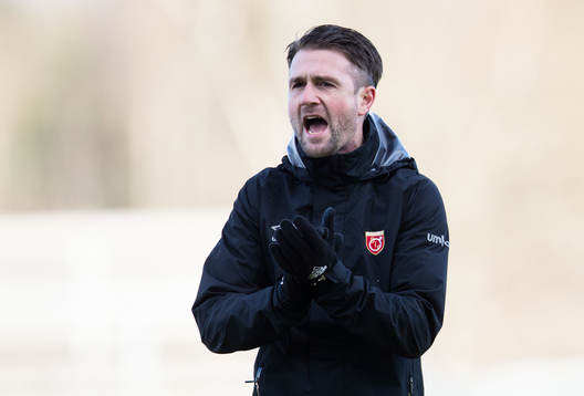 Degerfors assisterande tränare Tobias Solberg