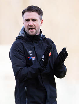 Degerfors assisterande tränare Tobias Solberg