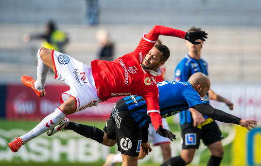 Kalmars Emaxwell Souza de Lima och Sirius Karl Larson