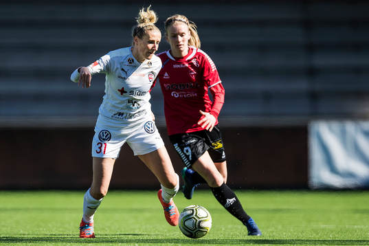 Rosengårds Anja Mittag och Limhamn Bunkeflos Amanda Kander