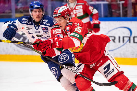 Moras Michael Haga och Leksands David Rundqvist