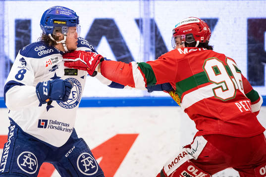 Moras Niki Petti och Leksands Filip Johansson