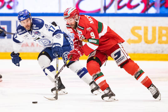 Leksands Jesper Ollas och Moras Andrew Rowe