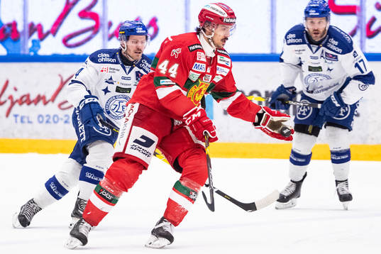 Leksands Mattias Nilsson  och Moras Matej Stransky