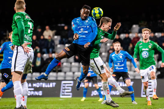 Halmstads Sadat Karim gör 0-1