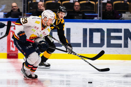 Djurgårdens Sebastian Strandberg och Skellefteås Robin