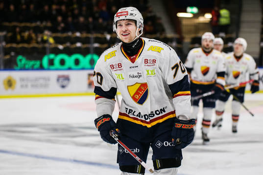 Djurgårdens Marcus Davidsson jublar