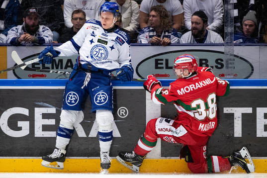 Leksands Anton Karlsson och Moras Adam Massuhr